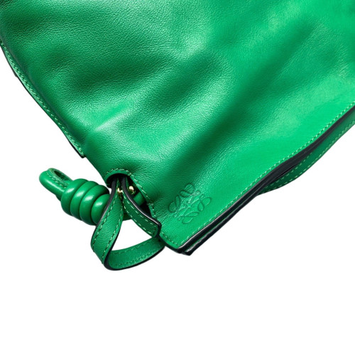 Loewe Shoulder Bag Calfskin Green Loewe Shoulder Bag Calfskin Green