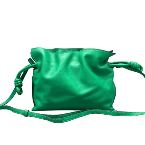 Loewe Shoulder Bag Calfskin Green Loewe Shoulder Bag Calfskin Green