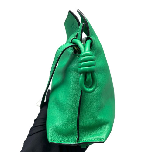 Loewe Shoulder Bag Calfskin Green Loewe Shoulder Bag Calfskin Green
