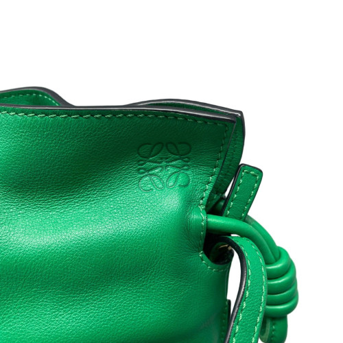 Loewe Shoulder Bag Calfskin Green Loewe Shoulder Bag Calfskin Green