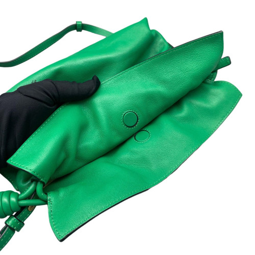 Loewe Shoulder Bag Calfskin Green Loewe Shoulder Bag Calfskin Green