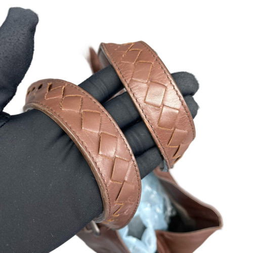 Bottega Veneta Intrecciato Tote Bag Lambskin Intrecciato Brown