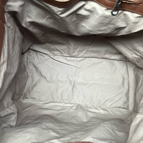 Bottega Veneta Intrecciato Tote Bag Lambskin Intrecciato Brown