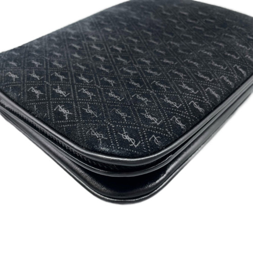 Yves Saint Laurent Crossbody Bag Velvet Black