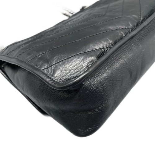 Yves Saint Laurent Medium Niki Chain Calfskin Black