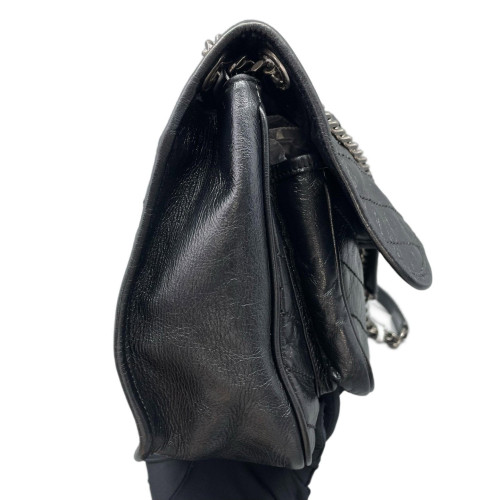 Yves Saint Laurent Medium Niki Chain Calfskin Black