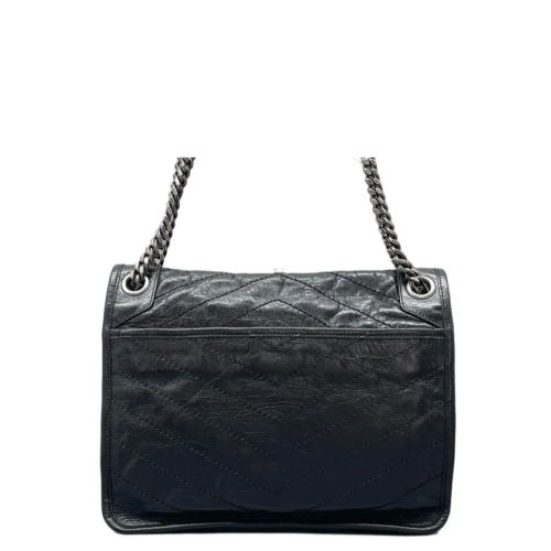 Yves Saint Laurent Medium Niki Chain Calfskin Black