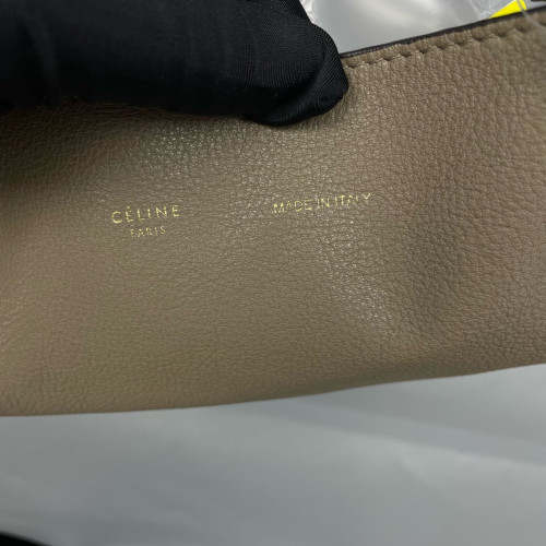Celine Small Cabas Phantom Tote Calfskin Grey Celine Small Cabas Phantom Tote Calfskin Grey