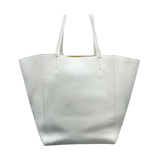Celine Tote Bag Calfskin White