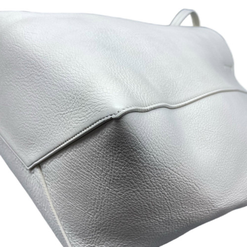 Celine Tote Bag Calfskin White