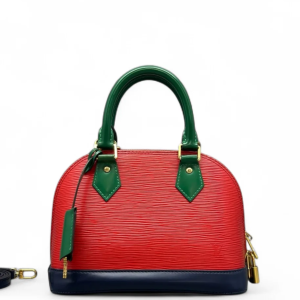 Louis Vuitton Alma BB Epi Red Blue