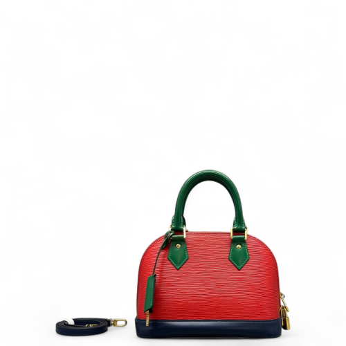 Louis Vuitton Alma BB Epi Red Blue