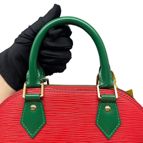 Louis Vuitton Alma BB Epi Red Blue