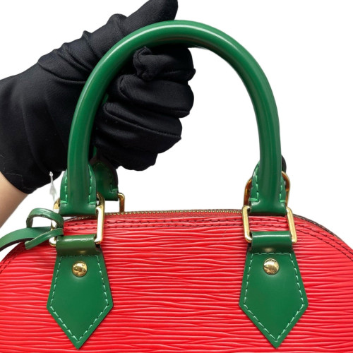 Louis Vuitton Alma BB Epi Red Blue