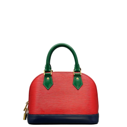 Louis Vuitton Alma BB Epi Red Blue