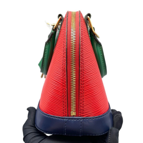 Louis Vuitton Alma BB Epi Red Blue