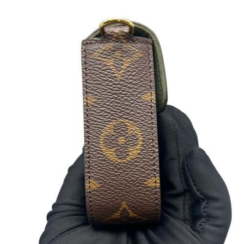Louis Vuitton Felicie Strap & Go Monogram Brown Green