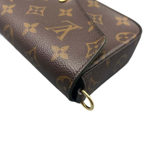 Louis Vuitton Felicie Strap & Go Monogram Brown Green