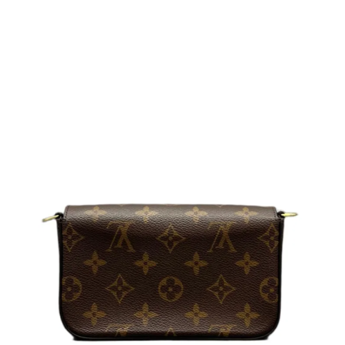 Louis Vuitton Felicie Strap & Go Monogram Brown Green