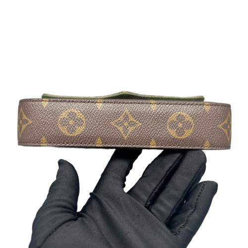 Louis Vuitton Felicie Strap & Go Monogram Brown Green