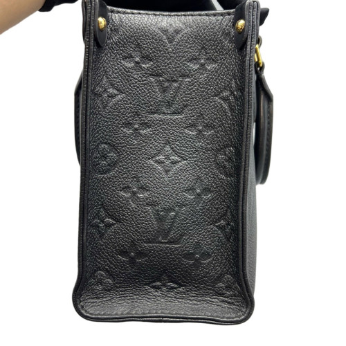 Louis Vuitton Onthego PM Empreinte Monogram Giant Black Louis Vuitton Onthego PM Empreinte Monogram Giant Black