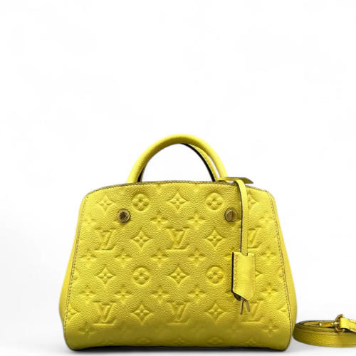 Louis Vuitton Montaigne BB Empreinte Monogram Yellow