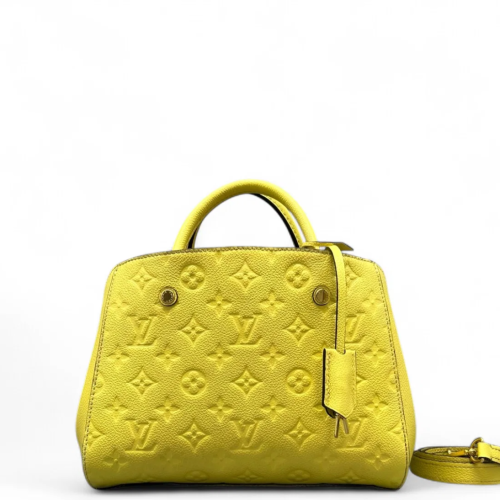 Louis Vuitton Montaigne BB Empreinte Monogram Yellow