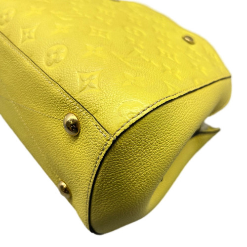 Louis Vuitton Montaigne BB Empreinte Monogram Yellow