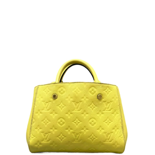 Louis Vuitton Montaigne BB Empreinte Monogram Yellow