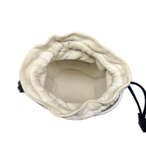 Dior Micro Dior Vibe Bucket Calfskin White Black