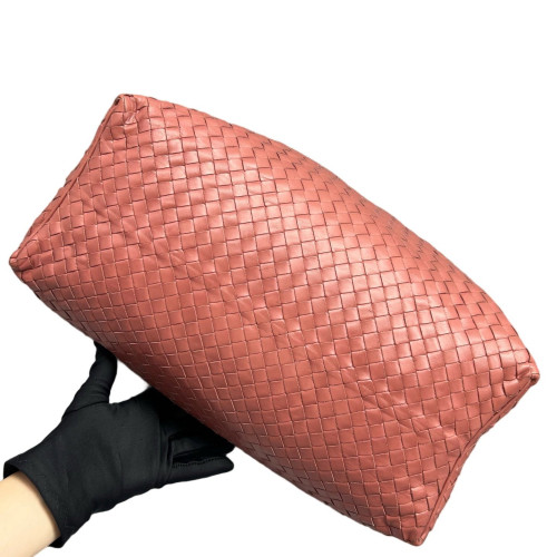 Bottega Veneta Hobo Calfskin Intrecciato Dusty Mauve