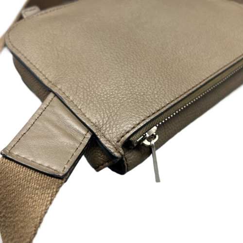 Loewe Military Bum Bag Grained Calfskin Grey Loewe Military Bum Bag Grained Calfskin Grey