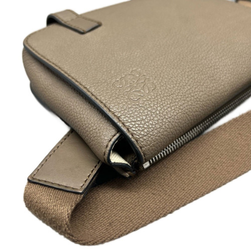 Loewe Military Bum Bag Grained Calfskin Grey Loewe Military Bum Bag Grained Calfskin Grey