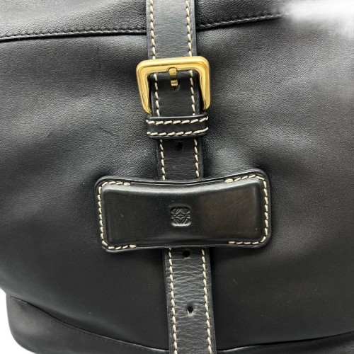 Loewe Handbag Calfskin Black Loewe Handbag Calfskin Black