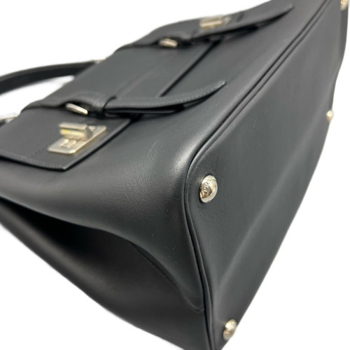 Prada Handbag Calfskin Black Prada Handbag Calfskin Black