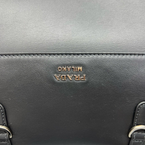 Prada Handbag Calfskin Black Prada Handbag Calfskin Black