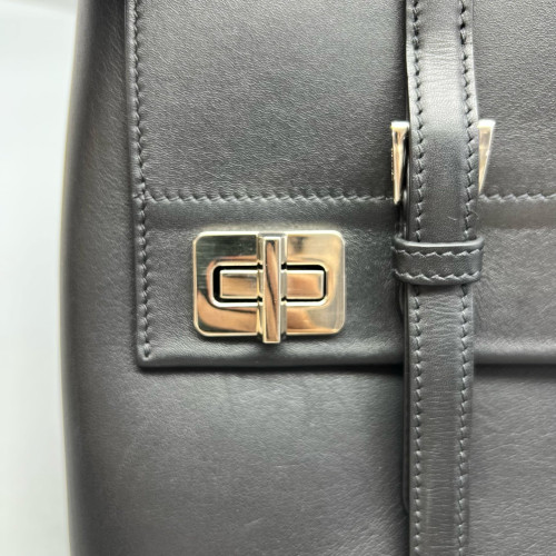 Prada Handbag Calfskin Black Prada Handbag Calfskin Black