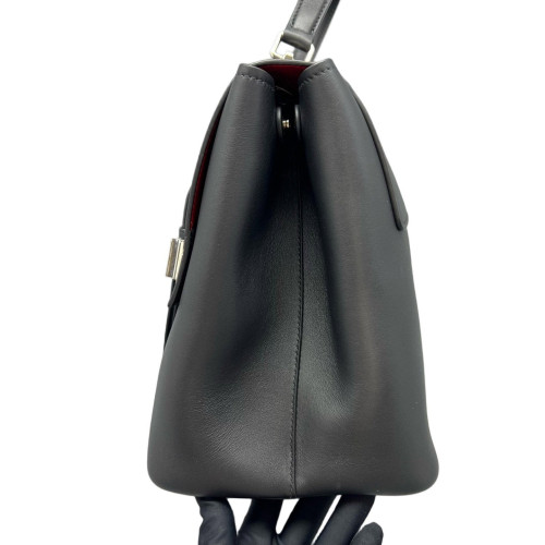 Prada Handbag Calfskin Black Prada Handbag Calfskin Black