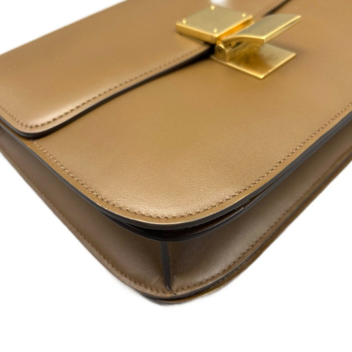 Celine Medium Classic Box Smooth Calfskin Brown