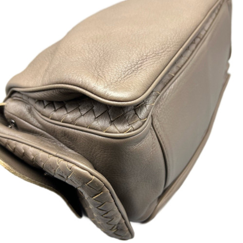 Bottega Veneta Hobo Calfskin Grey