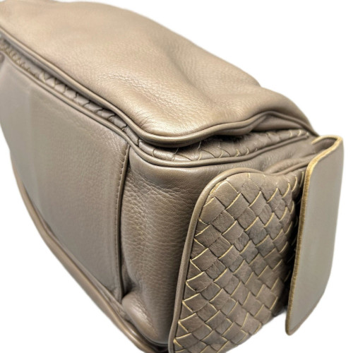 Bottega Veneta Hobo Calfskin Grey