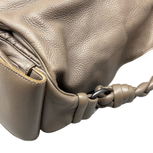 Bottega Veneta Hobo Calfskin Grey