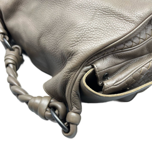 Bottega Veneta Hobo Calfskin Grey