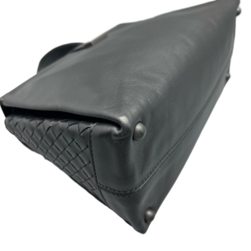 Bottega Veneta Medium Piazza Bag Nappa Black