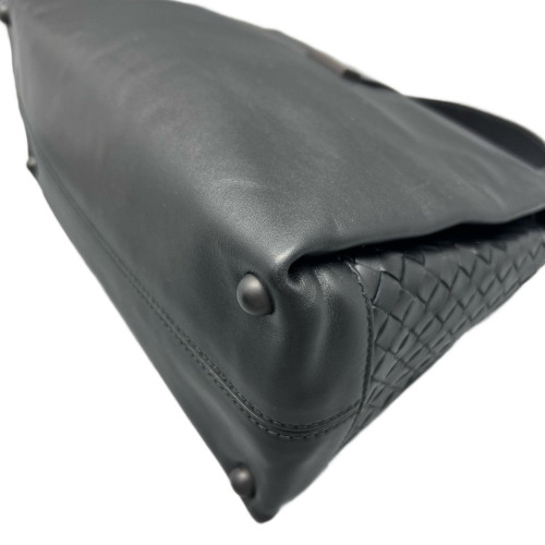Bottega Veneta Medium Piazza Bag Nappa Black