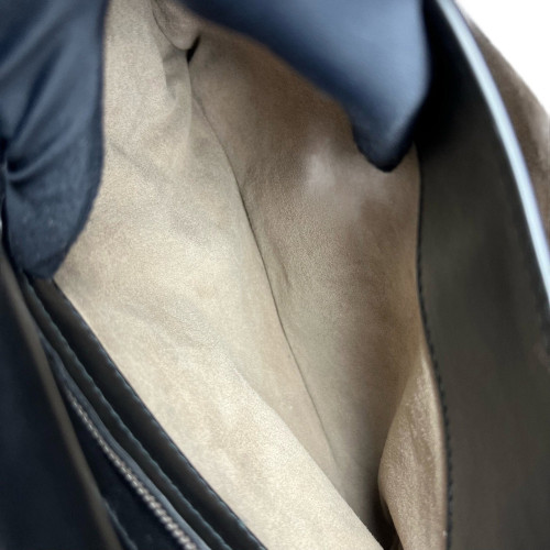Bottega Veneta Medium Piazza Bag Nappa Black