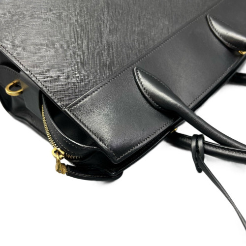 Prada Medium Esplanade Saffiano Calfskin Black