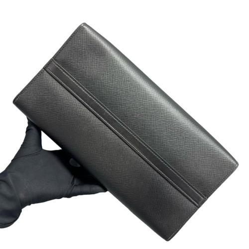 Prada Medium Esplanade Saffiano Calfskin Black