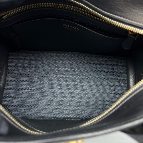 Prada Medium Esplanade Saffiano Calfskin Black
