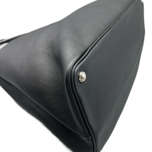 Prada Large Double Bag Calfskin Black